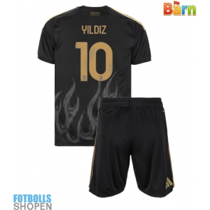 Billiga Juventus Kenan Yildiz #10 Tredjeställ Barn 2026-27 Kortärmad (+ Korta byxor)